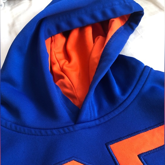 NEW Boy’s Size 10 Blue Active Sports Hoodie Jacket Sweatshirt - Picture 4 of 7